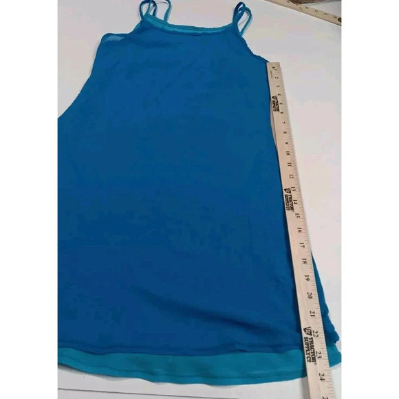 Vintage Y2K 90s Baby Streetwear Strappy Layered Slip Dress Large - Picture 8 of 11